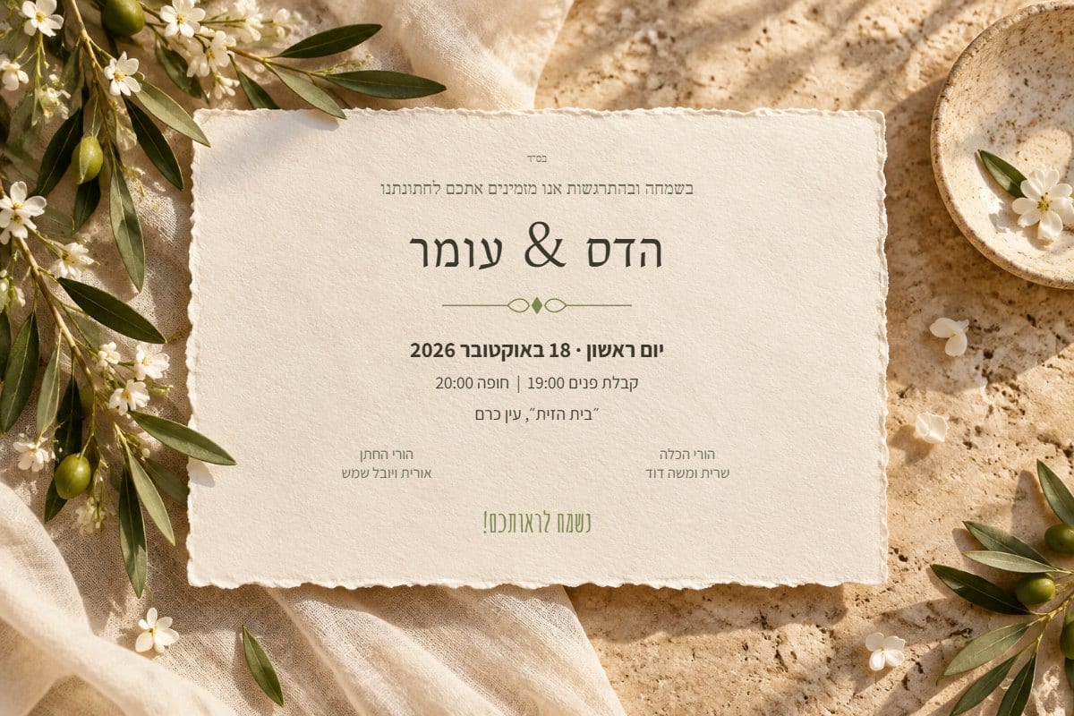 ענפי זית ופשתן, לרוחב — גרסה לוואטסאפ